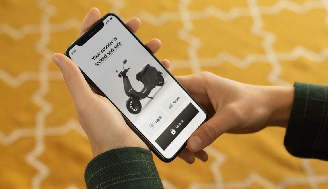 Keyless Unlocking of Ola Electric Scooter