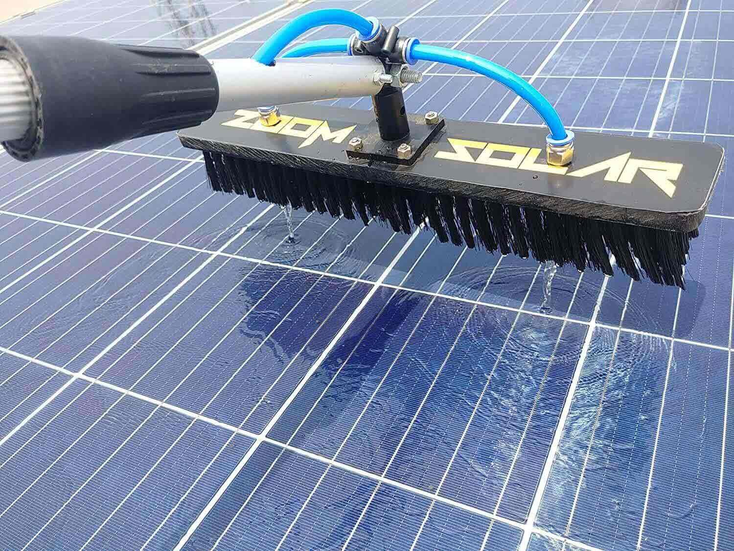 Telescopic Pole Solar Cleaner - Zoom Solar