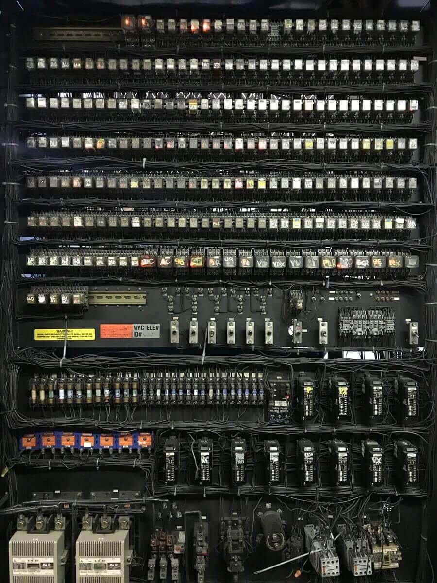 Old Elevator Relay Logic