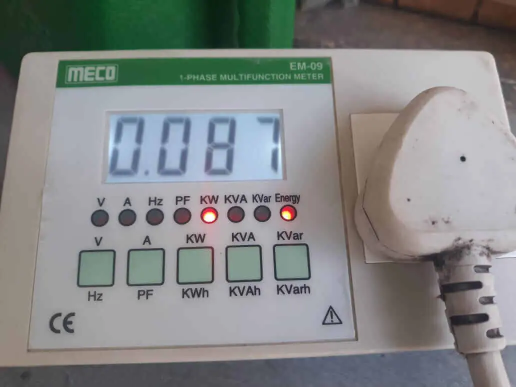 Power Consumption of Washing Machine at 40 deg Cel. Temp. Power Consumption of washing machine at 40 deg cel temp