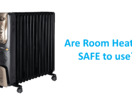 Are room heaters safe to use