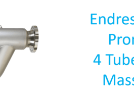Endress and Hauser Promass Q300 4 Tube Technology Mass flowmeter